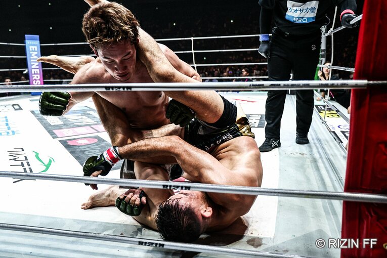 『超RIZIN.4』朝倉未来vs.クレベル・コイケ　©RIZIN FF