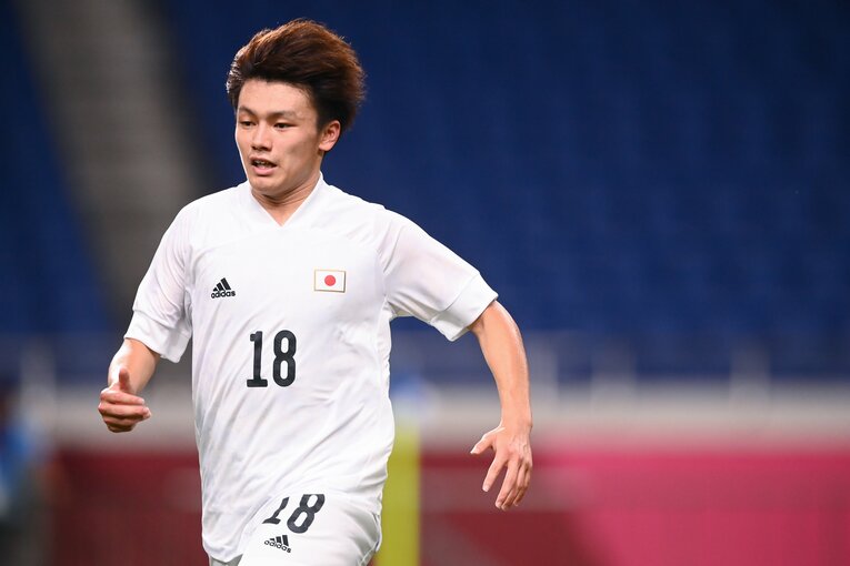 上田綺世　©JMPA