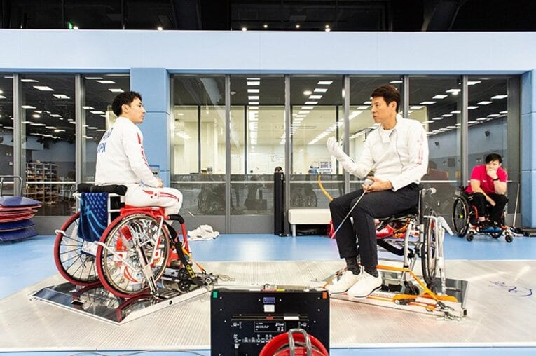 車いすフェンシング・加納慎太郎の「バカドリーム」に松岡修造がエール。(3)