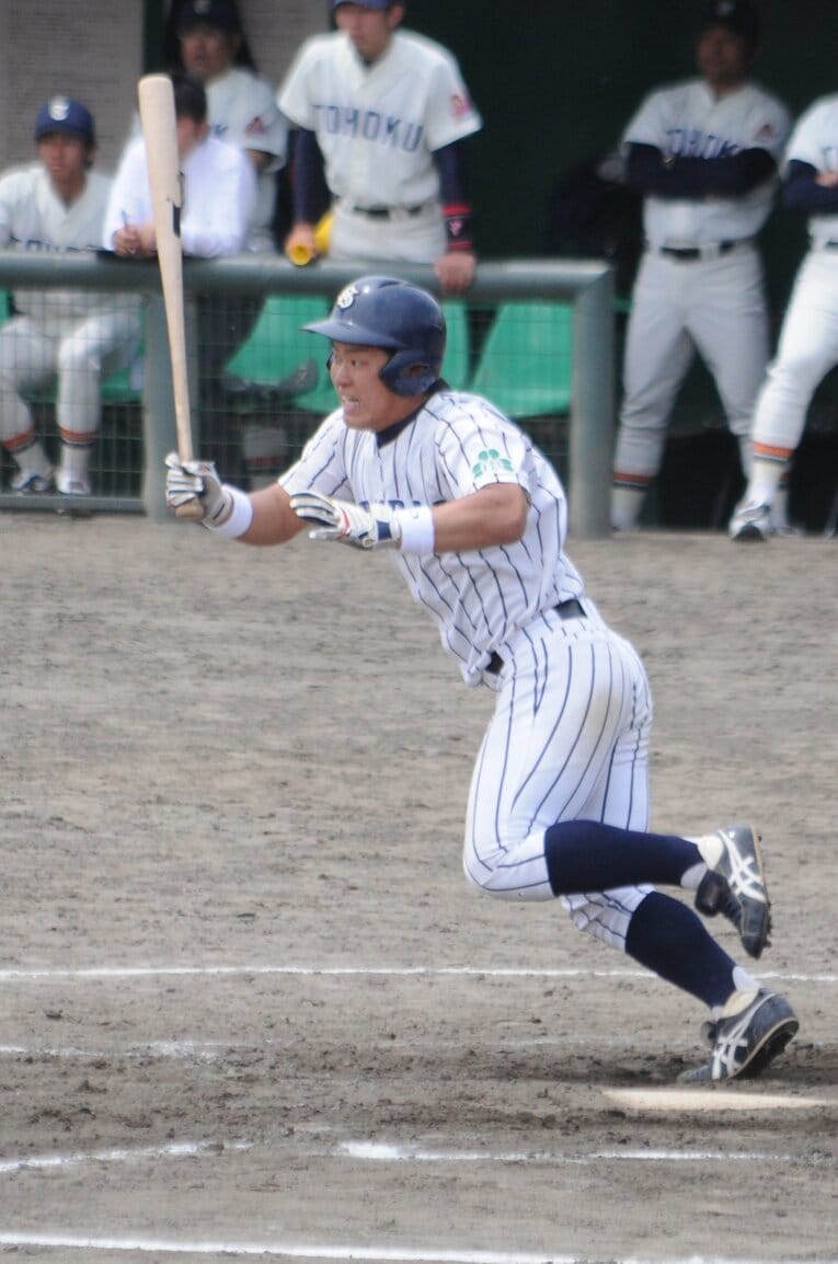 大坂さんの大学時代…仙台大の主力として“蘇生”を果たした　©Sankei Shimbun