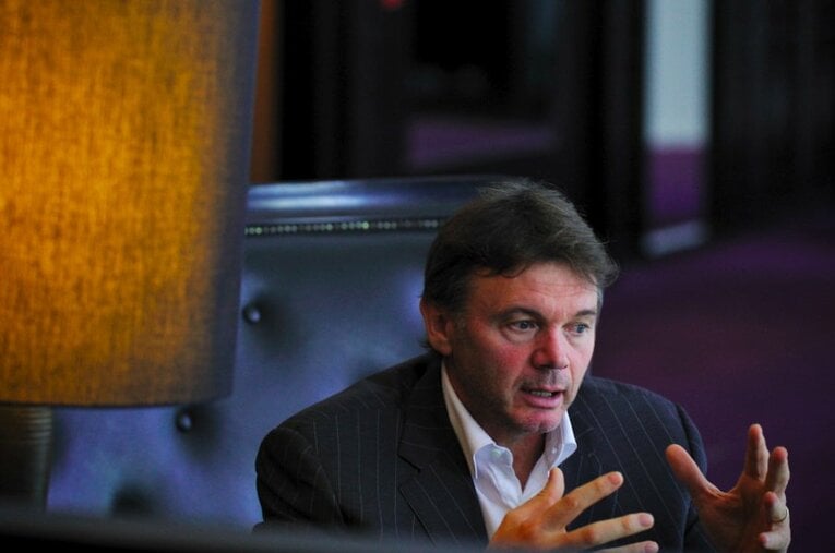 辛口のトルシエにしては珍しく、サウジ戦での日本の戦いぶりを「順当な勝利だった」と振り返った ／ photograph by Takuya Sugiyama