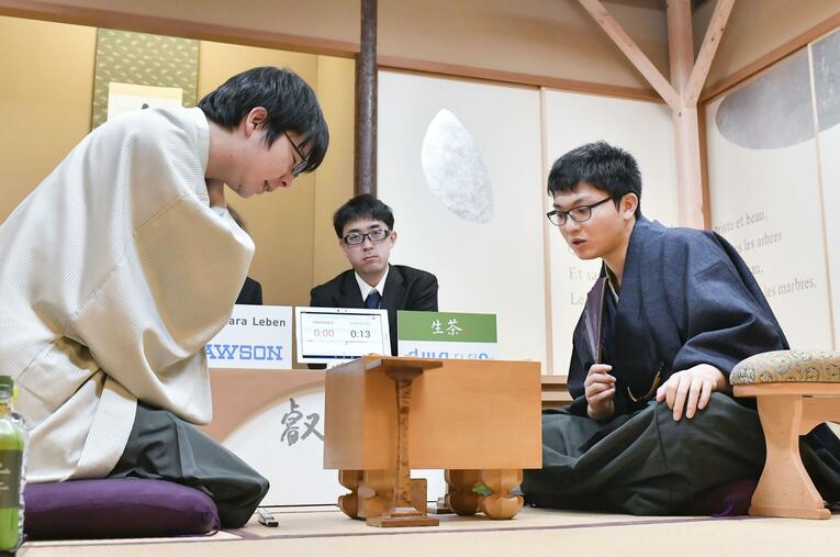 2019年の叡王戦　©Kyodo News
