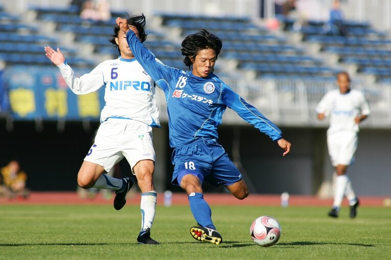 水戸時代の赤星　(C)J.LEAGUE