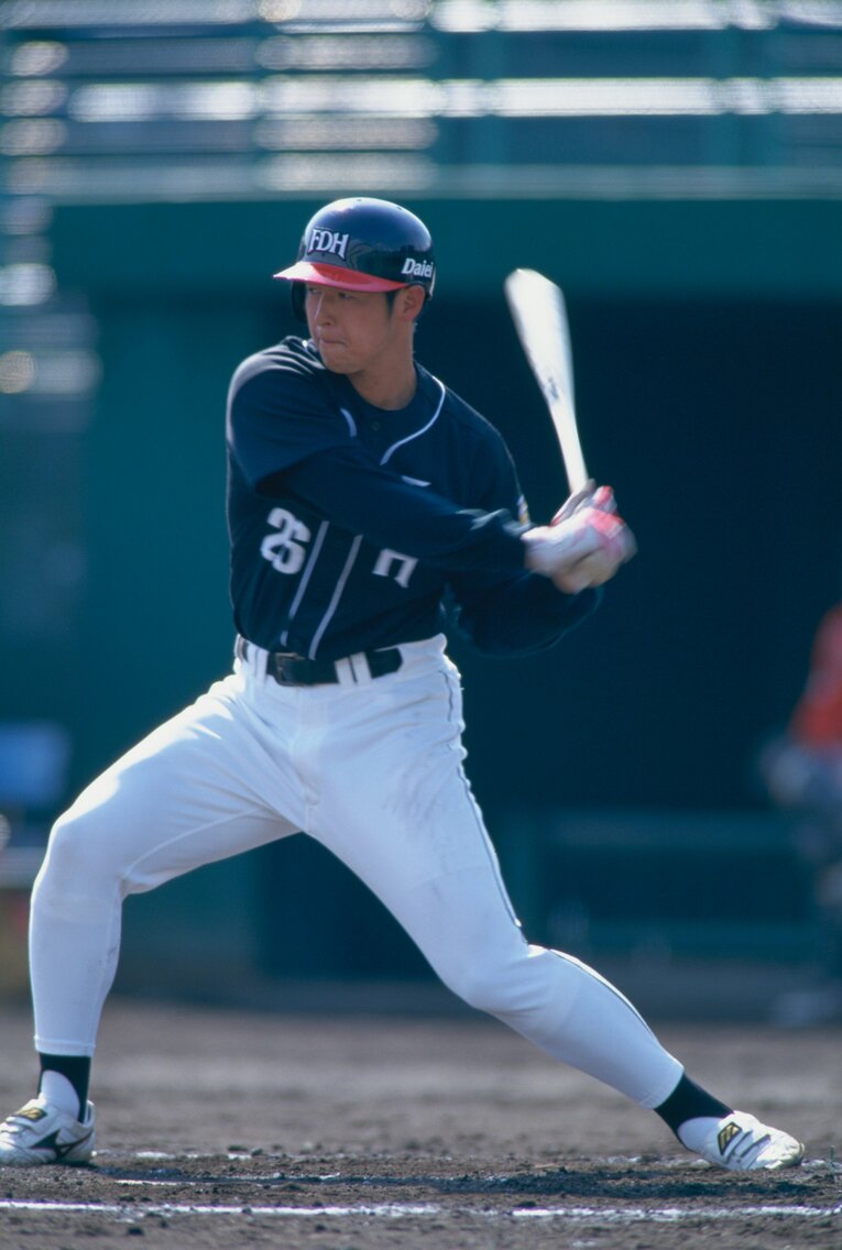 若手時代の松中信彦（1998年）©︎Koji Asakura