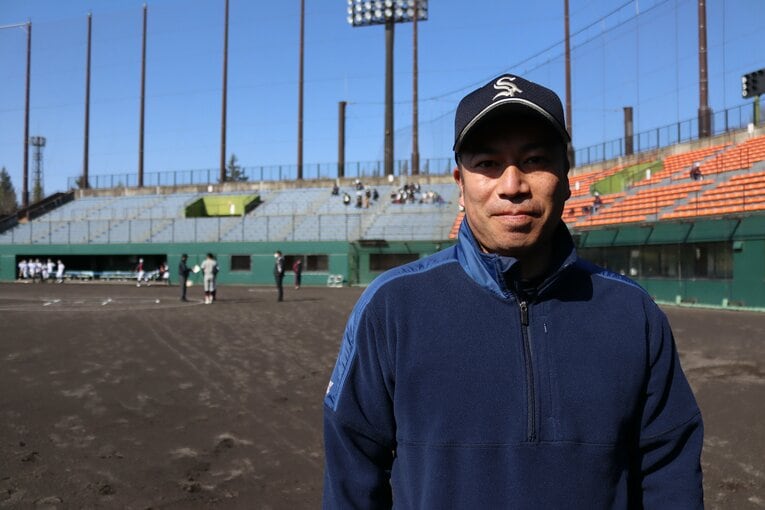 佐久長聖の佐藤コーチ©Kou Hiroo