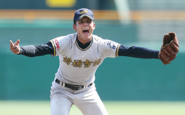 高橋光成／前橋育英 ／ photograph by JIJI PRESS