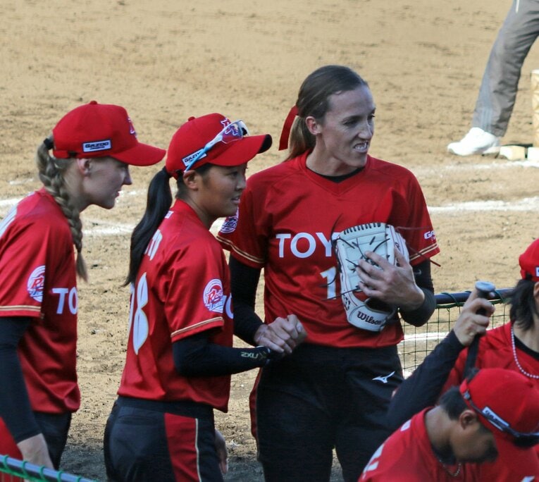 トヨタではチームメイトでもあるアボットと後藤（2020年）©JIJI PRESS