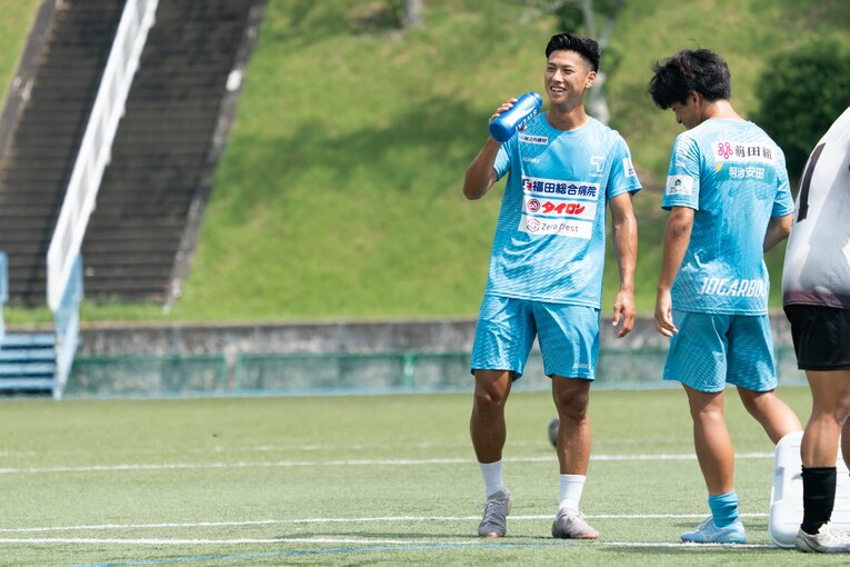 30歳になった清川。“愛媛の天才少年”はいまJFLのFC Tiamo枚方でプレーを続けている　©Shiro Miyake