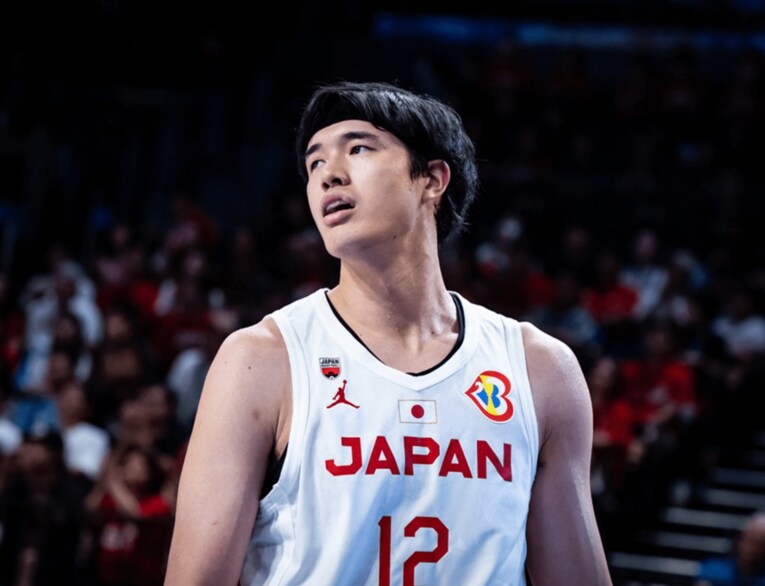 W杯ベネズエラ戦の渡邊雄太　©FIBA