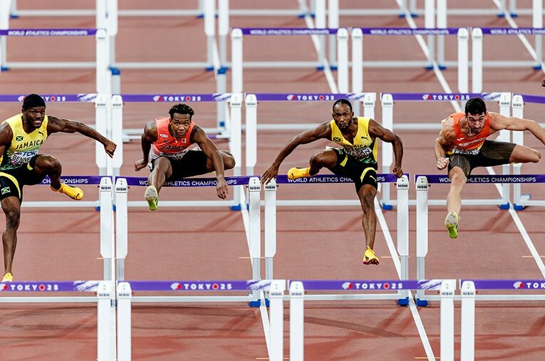 村竹ラシッドらの激走によって、連日盛況だった東京世界陸上2025。会場の国立競技場で見たビックリ光景とは ／ photograph by Kiichi Matsumoto