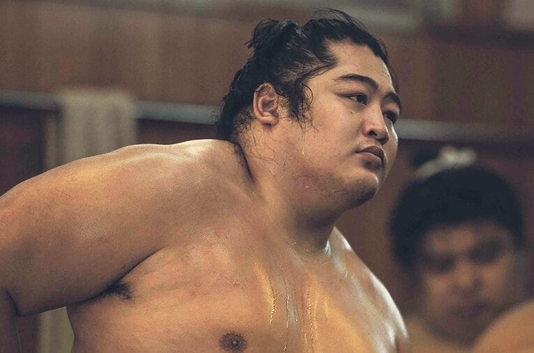 現役引退した元小結・遠藤、写真は2018年撮影 ／ photograph by Tamon Matsuzono