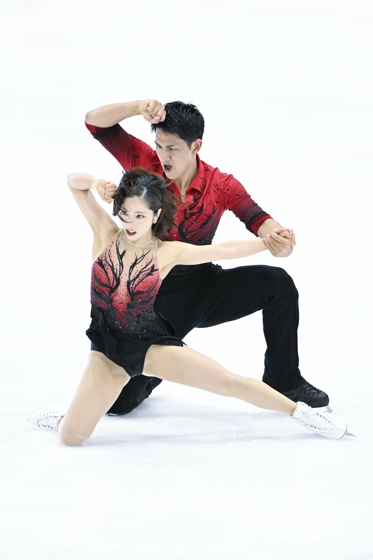 今季の国際大会初戦となった木下グループ杯ショートの演技　©Asami Enomoto