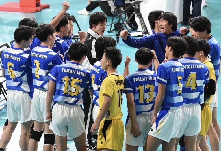 8年連続で春高バレーに出場する鳥取中央育英高校