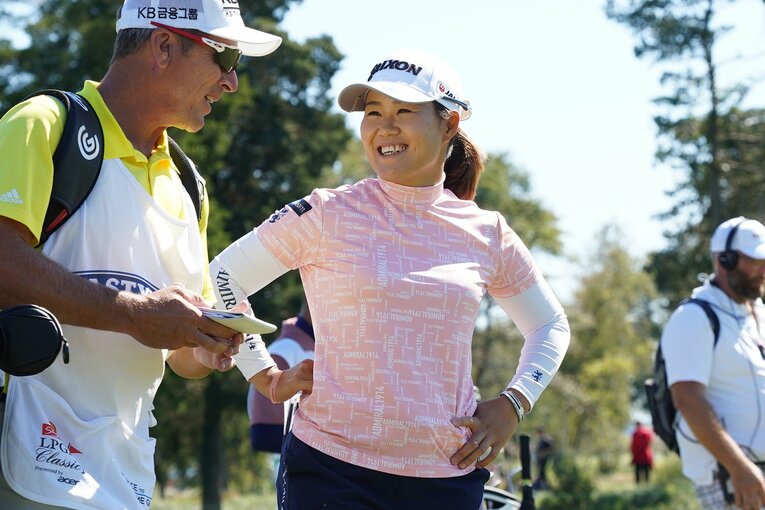 悲願のメジャー制覇を狙う畑岡奈紗（23歳）©Yoichi Katsuragawa