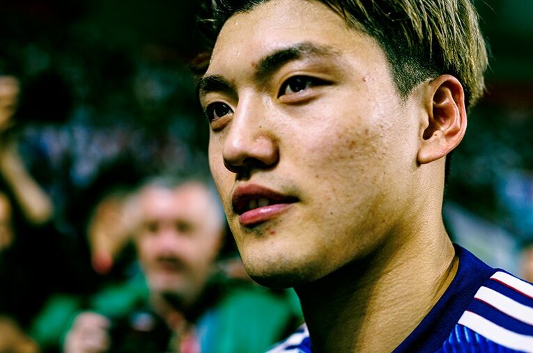 カタールW杯ドイツ戦で一躍、救世主となった堂安律 ／ photograph by Kiichi Matsumoto/JMPA