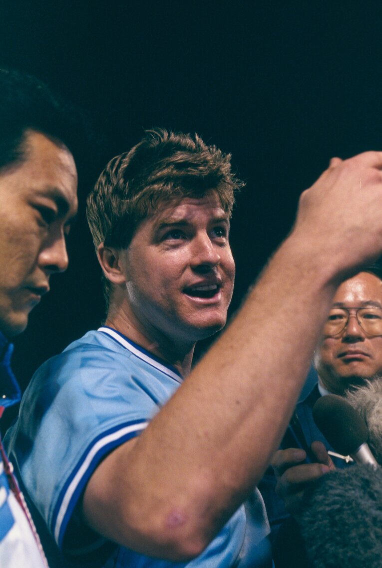 1995年日本シリーズ第2戦で決勝ホームランを放ったオマリー　© Kazuaki Nishiyama