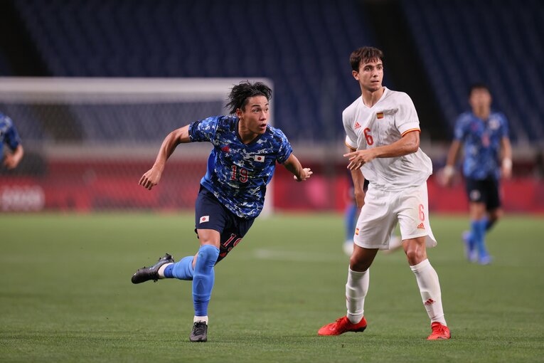 8位・林大地（24歳／シント・トロイデン）　©JMPA