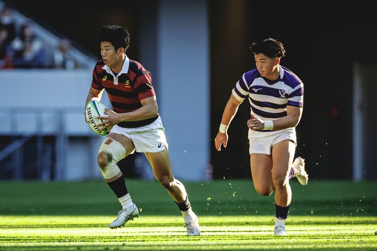 FB矢崎由高（早大2年）©︎Kiichi Matsumoto