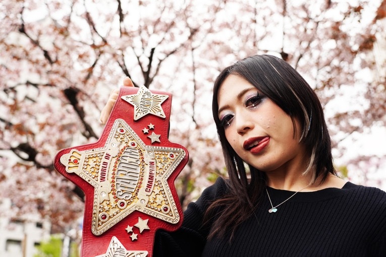 人気プロレスラー・上谷沙弥の撮りおろしフォト　©Essei Hara