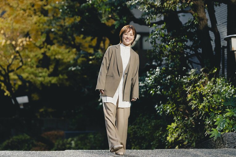 リオ五輪女子レスリング金メダリストの登坂絵莉さん　©Wataru Sato