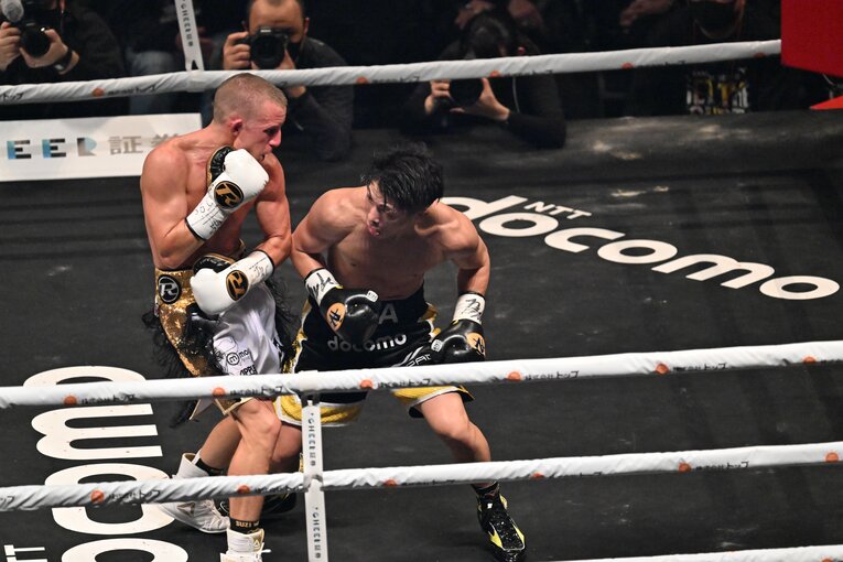 2022年12月13日／ポール・バトラー戦（WBA・WBC・IBF・WBO世界バンタム級王座統一戦）©Naoya Sanuki