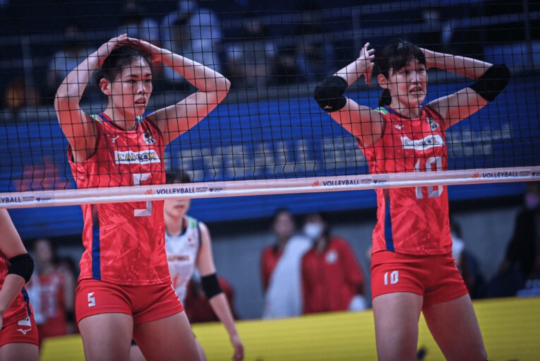 ネーションズリーグ予選ラウンド・ブルガリア戦　©︎FIVB