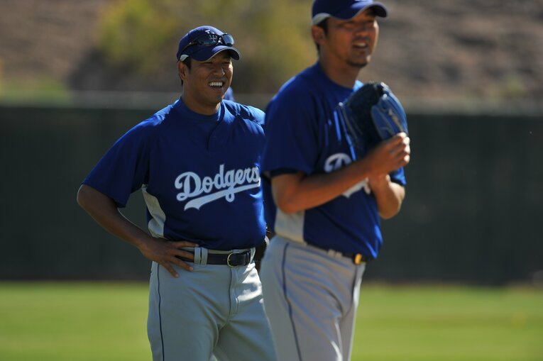 ドジャース時代の黒田博樹　©Naoya Sanuki