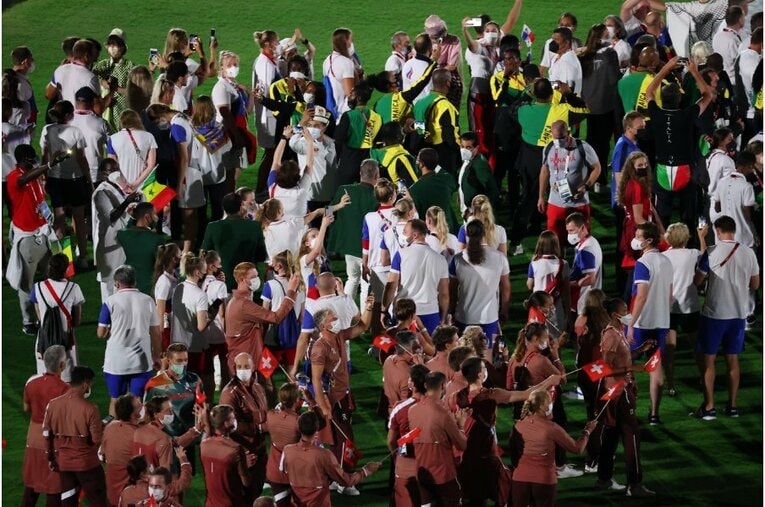 新着写真で振り返る東京五輪閉会式(30) ／ photograph by JMPA