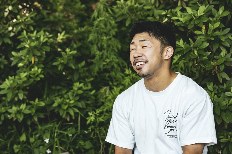 元世界3階級王者で、現在は井上尚弥のトレーナーを務める八重樫東 ©Kichi Matsumoto