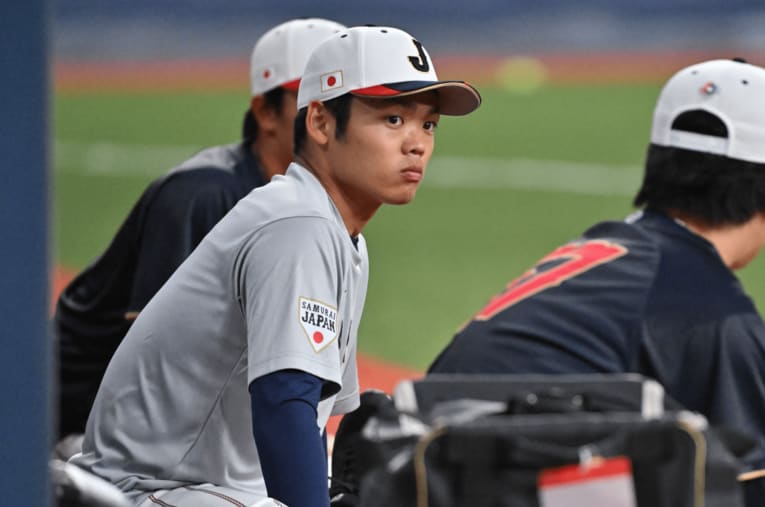 サポートメンバーとして3日間、侍ジャパンに参加した中日・根尾昂（25歳） ／ photograph by Hideki Sugiyama
