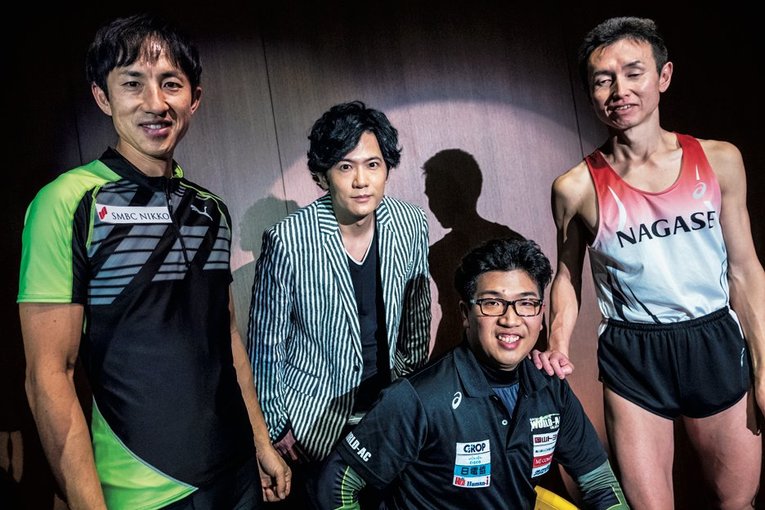 （左から）陸上・男子走り高跳び・鈴木徹、男子400mほか・佐藤友祈、男子1500m・和田伸也　©︎Takuya Sugiyama