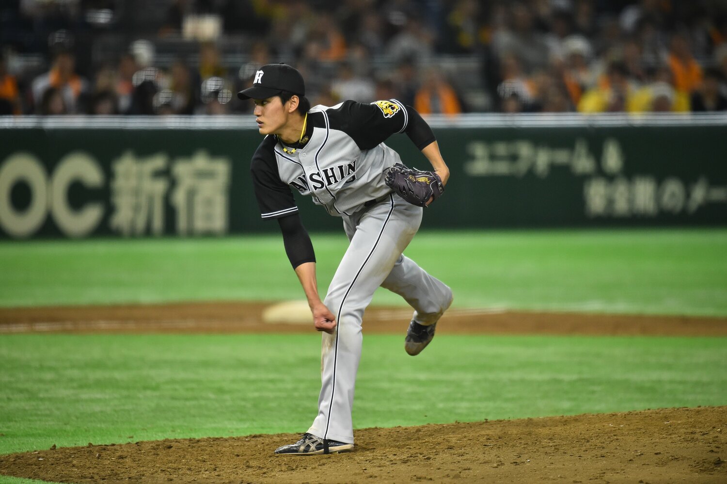 2016年の藤浪晋太郎　©Hideki Sugiyama