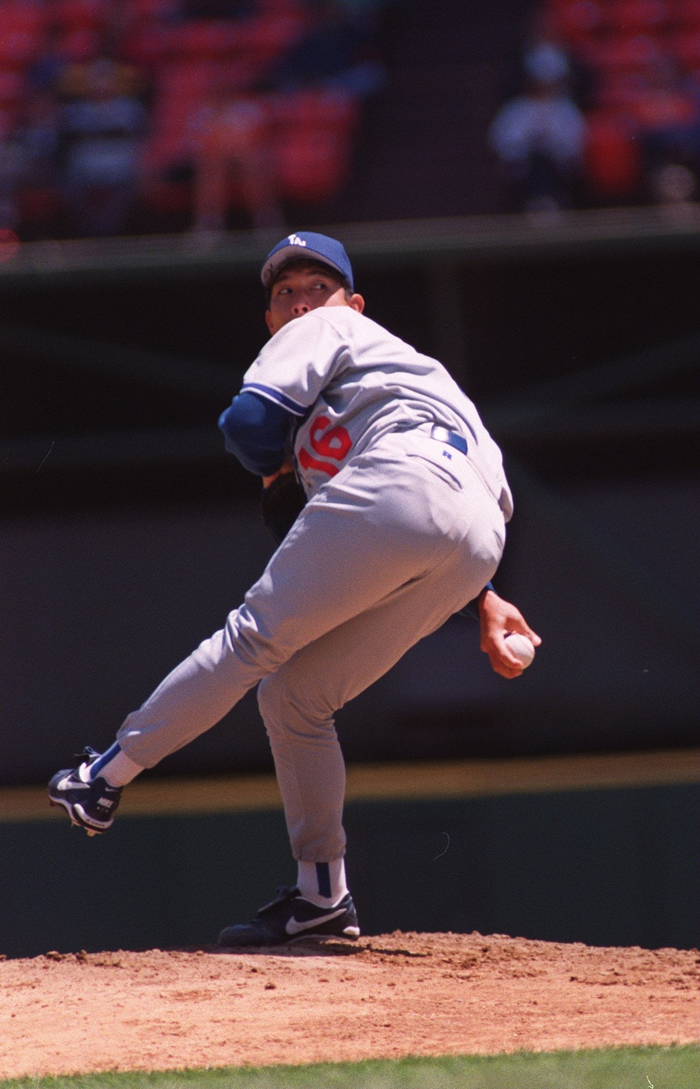 メジャー1年目の野茂英雄（ドジャース時代）　©Getty Images