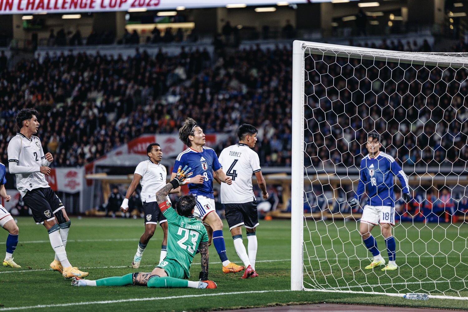 ゴールに近い位置へと入り込めるのはシャドー町野の特性と言える　©Kiichi Matsumoto