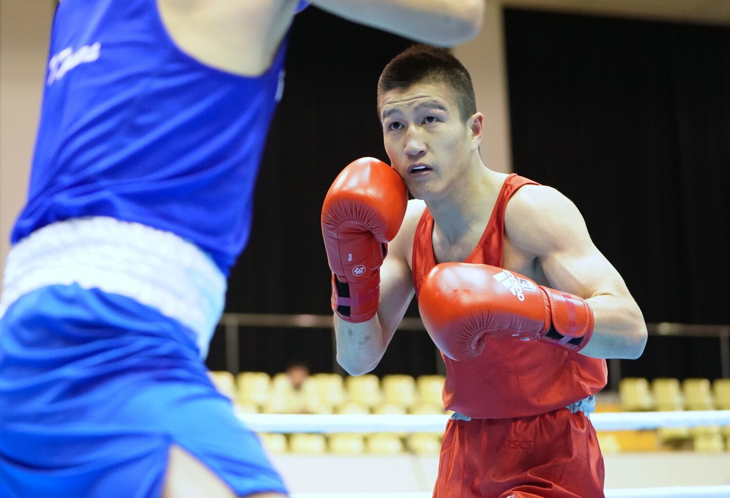 2019年の全日本選手権。大会後、父から労いのLINEが届いた ©Naoki Fukuda