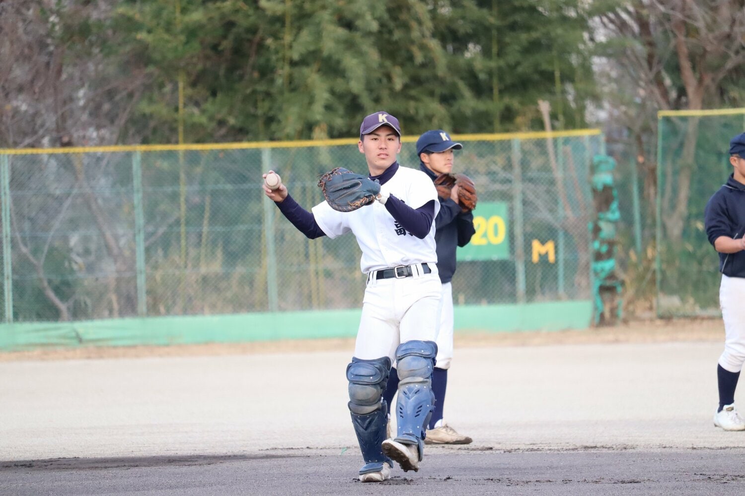 現チームの主将を務める田副 ©Genki Taguchi