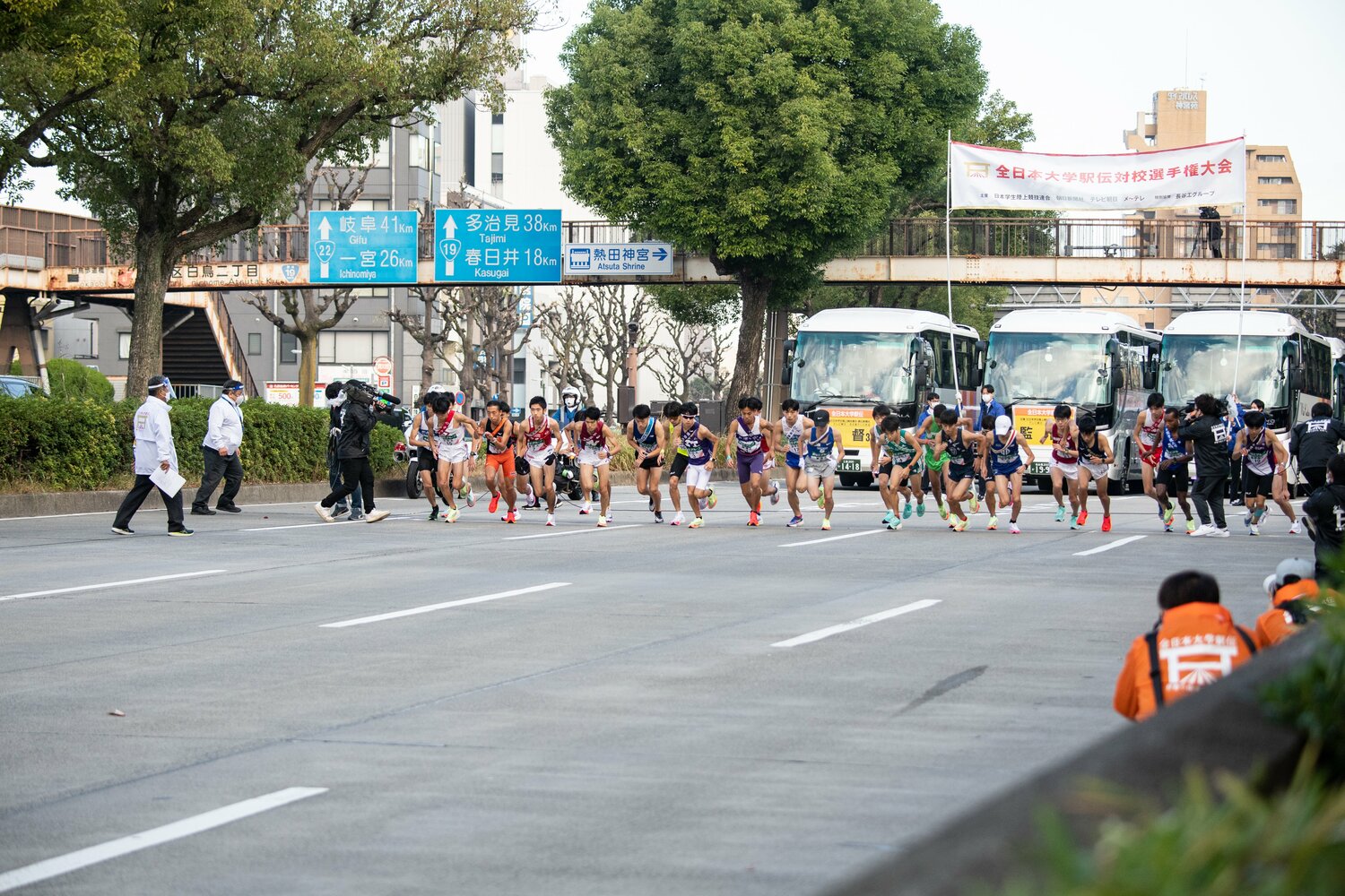 三大駅伝のうち箱根駅伝以外の全日本大学駅伝と出雲駅伝は全国大会である　©️Nanae Suzuki