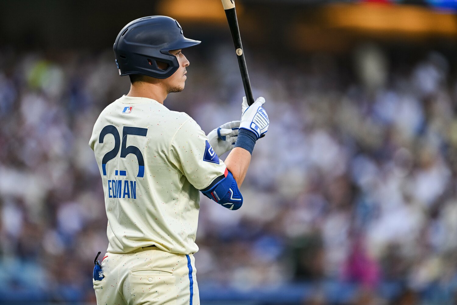 ドジャースの救世主となったエドマン　©Nanae Suzuki