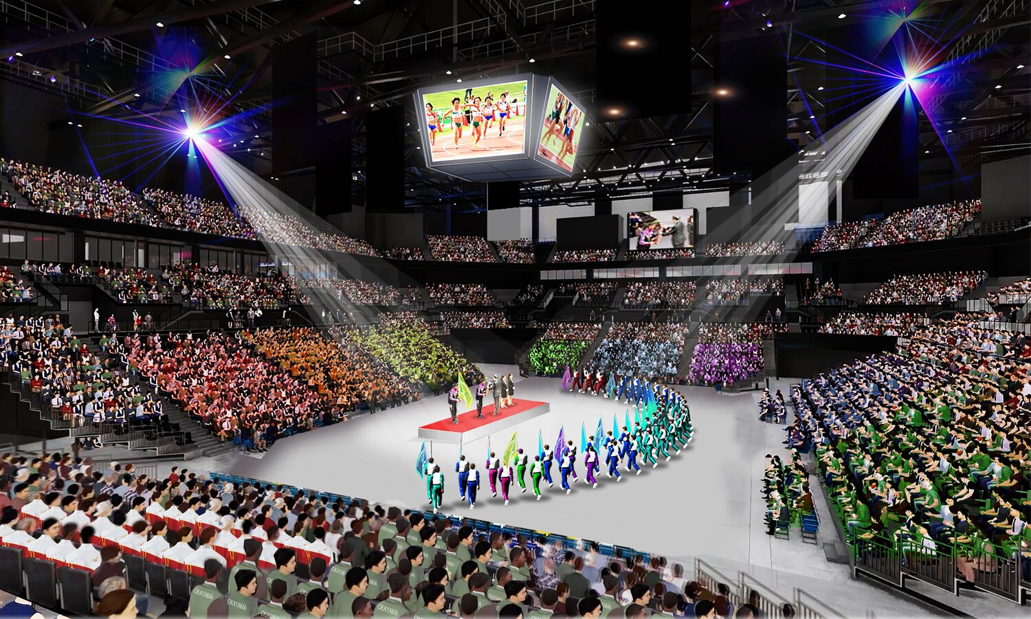 選手にスポットを当てた表彰。選手一人ひとりの活躍や頑張りにも重きを置くのが特徴