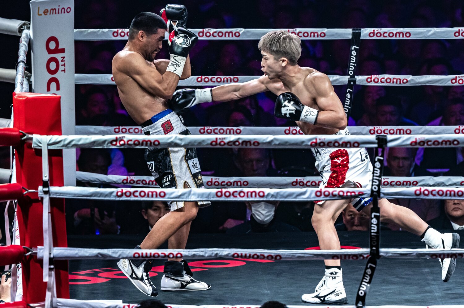 林田太郎が「ナイフを突きつけられているようなもの」と表現した井上尚弥の強打 ©Takuya Sugiyama