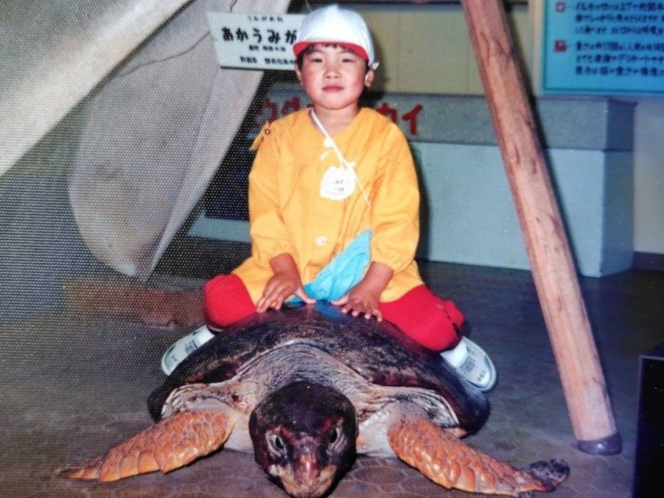 幼少時代の清水邦広(写真=母・香代子さん提供)