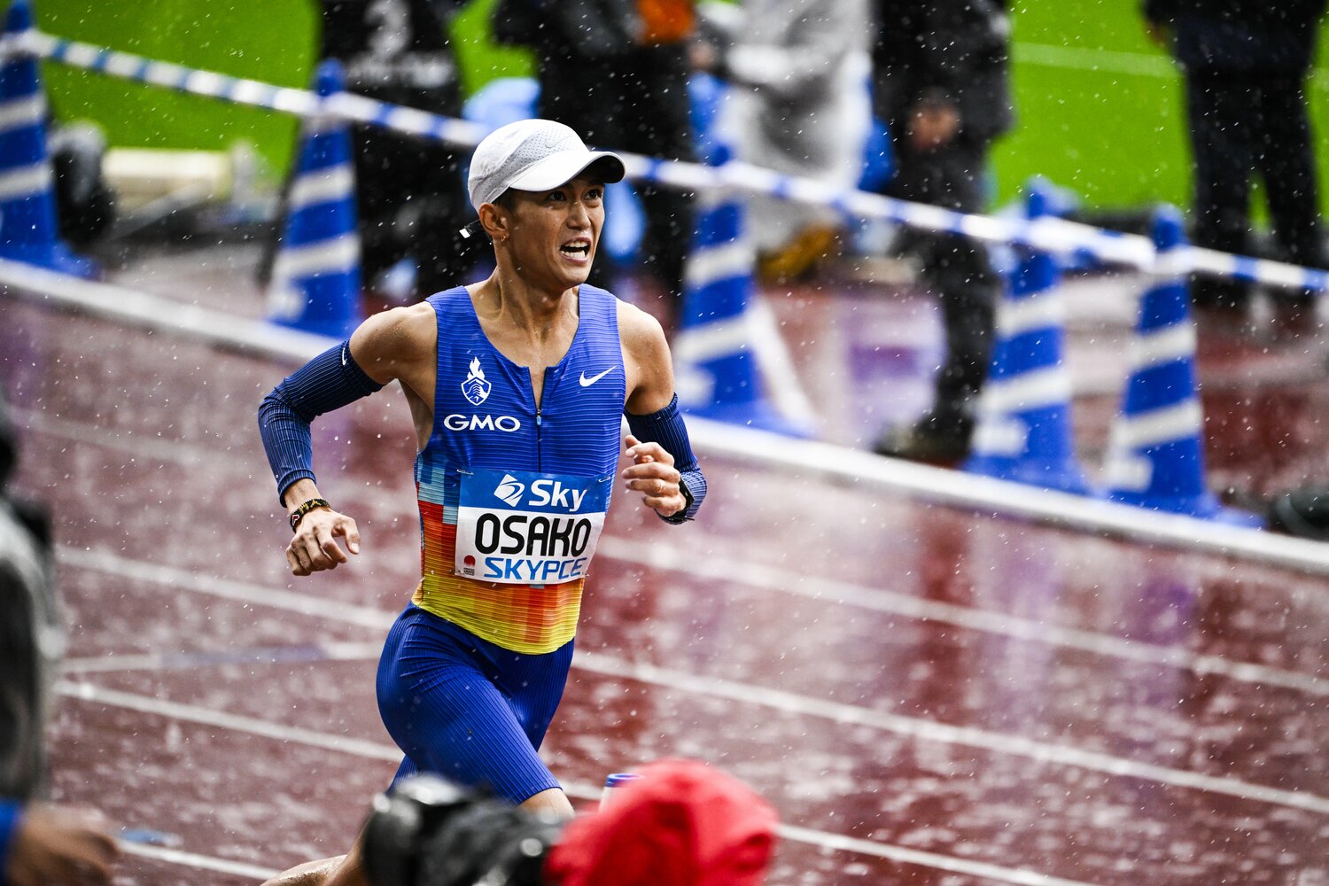 大迫は早稲田大学に在学中、駅伝でも活躍。東京五輪では6位に入賞した　©Asami Enomoto