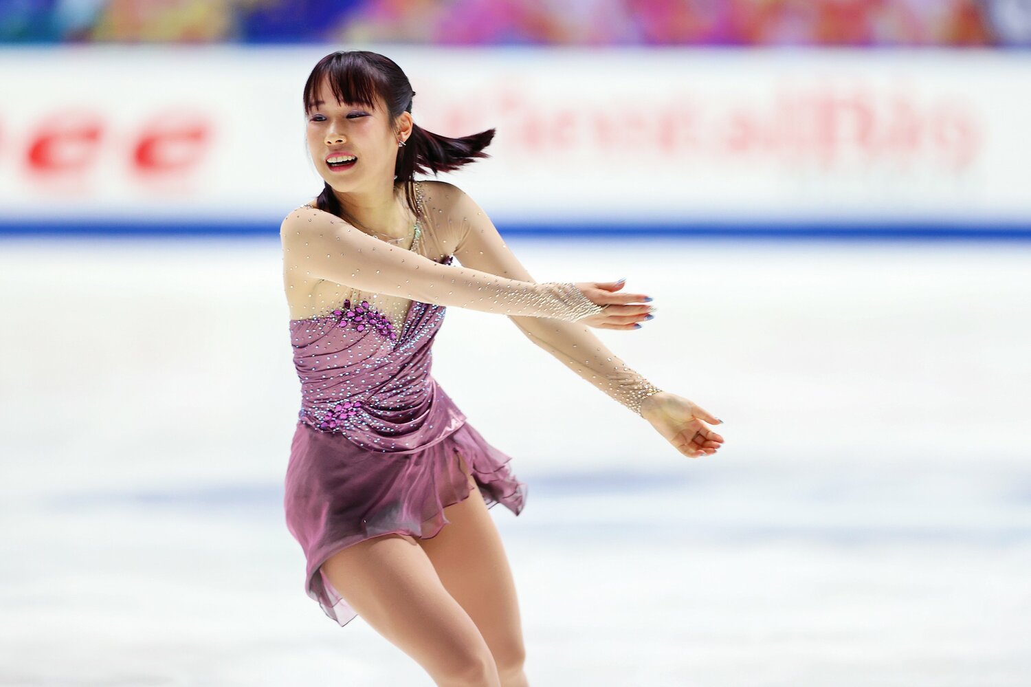 痛みのある中で演技した三原舞依のSP　©Getty Images