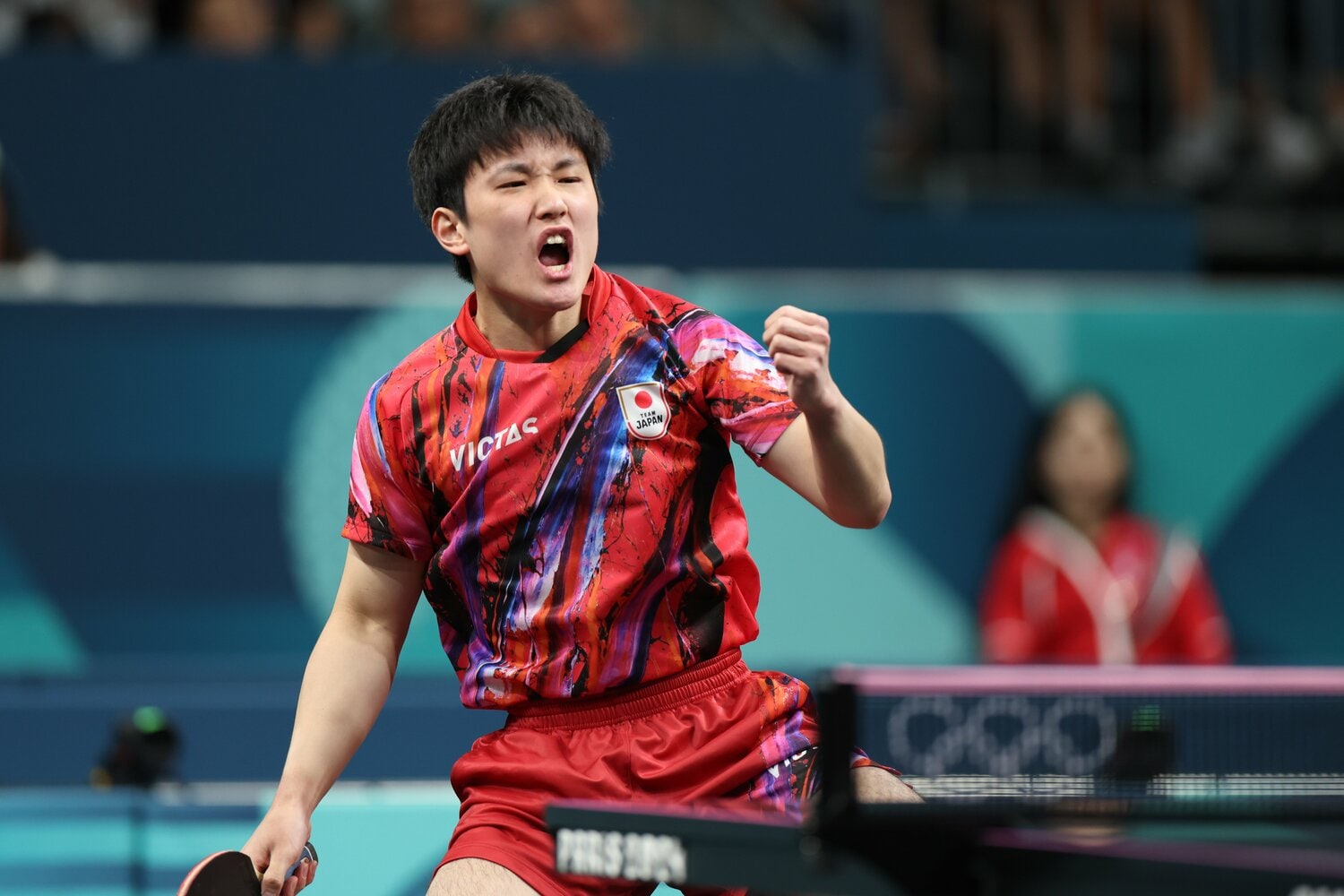 パリ五輪では日本のエースとして戦う姿を見せた　©︎Tetsuya Higashikawa/JMPA