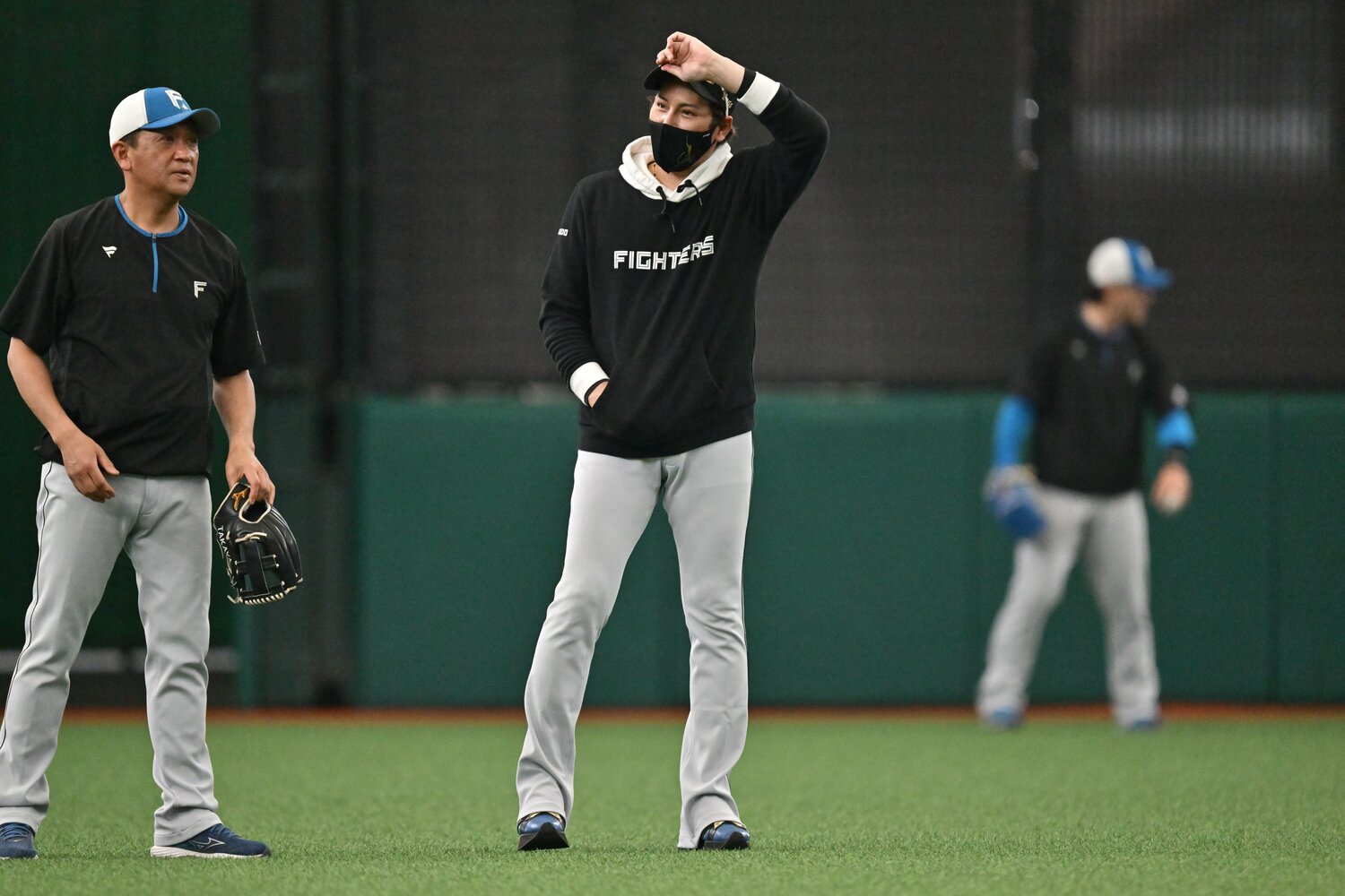 日本ハムを率いる新庄剛志監督、53歳 ©Hideki Sugiyama