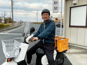 中日で活躍した元プロ野球選手、前原博之は58歳の今、岐阜市の新聞販売店のオーナーとして奮闘している