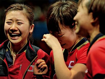 元監督が明かす歓喜の裏側。卓球女子団体、ロンドン五輪の秘策。＜Number Web＞ photograph by Asami Enomoto/JMPA