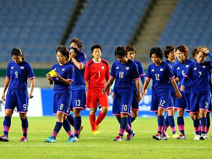 北朝鮮に完敗しアジア銀のなでしこ。依然進まない新世代でのチーム作り。＜Number Web＞ photograph by Yohei Osada/AFLO SPORT