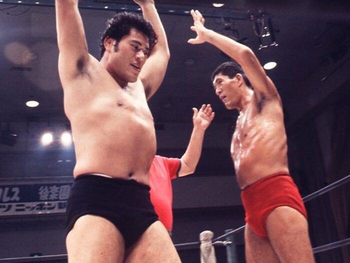 「馬場が登場しないなら番組を打ち切る!」放映権をめぐる因縁、“猪木・坂口合体計画”も頓挫…人気絶頂から日本プロレスはいかに崩壊したか?<Number Web> photograph by AFLO