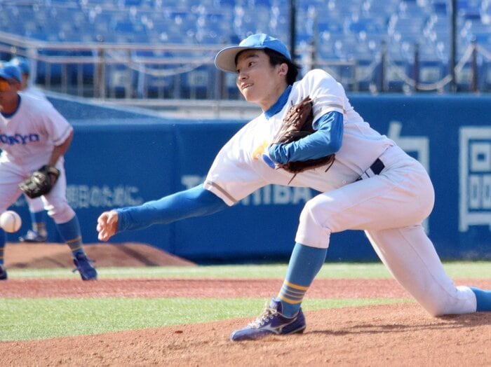 「“なんちゃってアンダー”ではない」ケド「勝負球が覚えられれば。例えば…」敏腕スカウトが語った東大“サブマリン2世”渡辺向輝「ホントの評価」<Number Web> photograph by JIJI PRESS